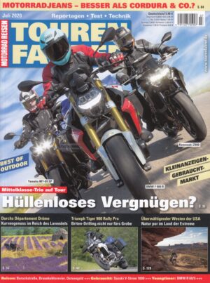 Tourenfahrer 7/2020 – Yamaha MT-09 SP; BMW F 900 R; Kawasaki Z900