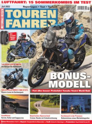 Tourenfahrer 7/2022 – Suzuki GSX-S 1000 GT; Yamaha Ténéré 700