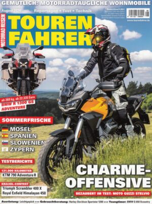 Tourenfahrer 8/2024 – Moto Guzzi Stelvio; KTM 790 Adventure R