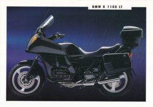 BMW K 1100 LT + Prospekt flyer + 1 Blatt / 2 Seiten