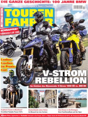 Tourenfahrer 10/2023 – Suzuki V-Strom 1050 DE vs. V-Strom 800 DE