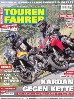 Tourenfahrer 10/2024 – Moto Guzzi Stelvio vs. Ducati Multistrada V2 S