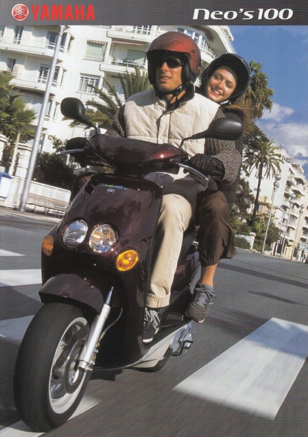 YAMAHA Neo's 100 + Prospekt brochure + 6 Seiten + aus 2002