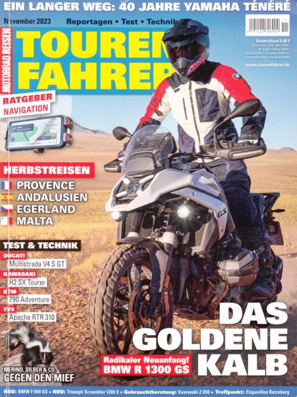 11 Tourenfahrer 11/2023 – BMW R 1300 GS; Kawasaki H2 SX Tourer