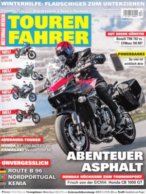 Tourenfahrer 12/2025 – Honda NT 1100 DCT ES vs. Kawasaki Versys 1100 SE