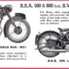 BSA Programm + PROSPEKT brochure + 12 Seiten + aus 1963?