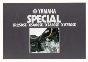 YAMAHA SPECIAL + Prospekt brochure + 4 Seiten + aus 1981 ?