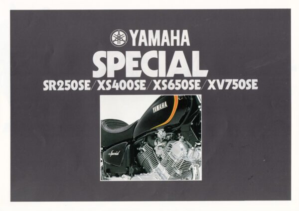 YAMAHA SPECIAL + Prospekt brochure + 4 Seiten + aus 1981 ?