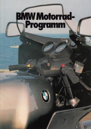 BMW, Motorräder Modelljahr 1981, Motorrad-Bekleidung + Prospekt + 8 Seiten