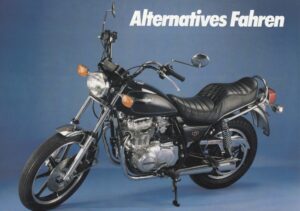 1985 vielleicht KAWASAKI Z 440 LTD Belt-Drive + Flyer + 1 Blatt / 2 Seiten + aus 1985?