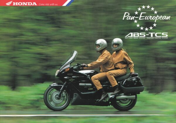 HONDA ST 1100 Pan-European ABS-TCS + Prospekt brochure + 6 Seiten