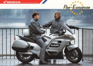 HONDA ST 1100 Pan-European + Prospekt brochure + 4 Seiten