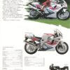 YAMAHA YZF 750 R / SP + Prospekt flyer + 1 Blatt / 2 Seiten + aus 1993
