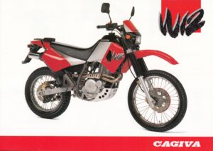 CAGIVA W12 + PROSPEKT flyer + 1 Blatt / 2 Seiten + aus 1993?