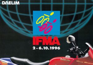 DAELIM + Modelle / IFMA 1996 + Prospekt brochure + 4 Seiten