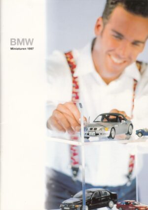 1997 Miniaturen BMW, Miniaturen 1997 + Prospekt brochure + 36 Seiten