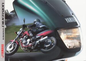YAMAHA XJ 600 S/N Diversion + PROSPEKT brochure + 6 Seiten + aus 1999