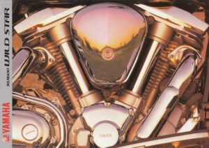 Titelseite: YAMAHA XV 1600 Wild Star + PROSPEKT brochure + 6 Seiten + aus 1999?