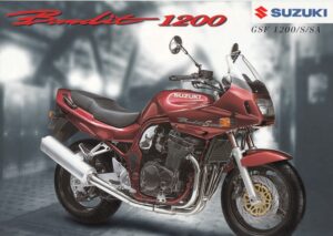 SUZUKI GSF 1200 / S / SA / Road Warrior + Prospekt + 4 Seiten + aus 12/1999