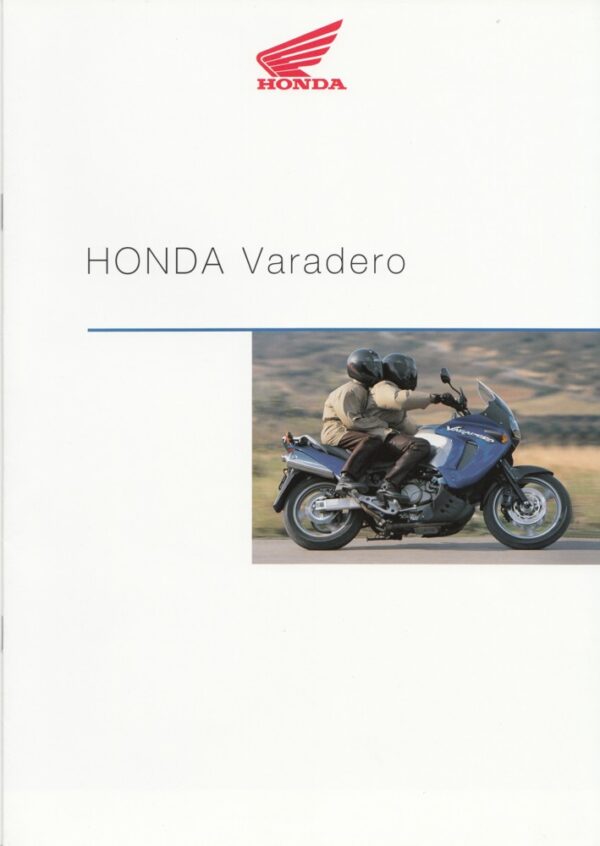 199912 HONDA XL 1000 V Varadero + Prospekt brochure + 8 Seiten + aus 12/1999