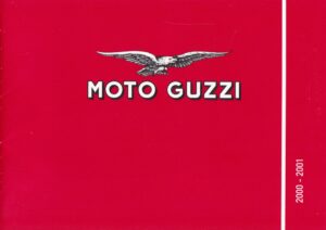 2000 2001 MOTO GUZZI + Modelle 2000 - 2001 + Prospekt brochure + 16 Seiten