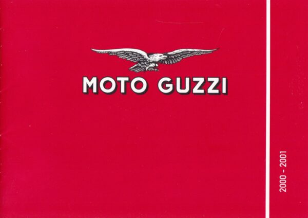 2000 2001 MOTO GUZZI + Modelle 2000 - 2001 + Prospekt brochure + 16 Seiten