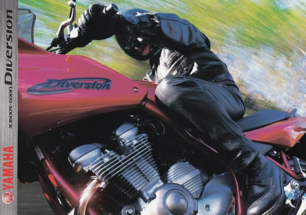 2000 YAMAHA XJ 600 S/N Diversion + PROSPEKT brochure + 6 Seiten + aus 2000