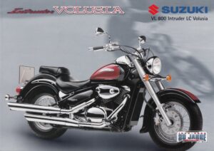 Titelseite: SUZUKI VL 800 Intruder LC Volusia + Prospekt + 1 Blatt / 2 Seiten