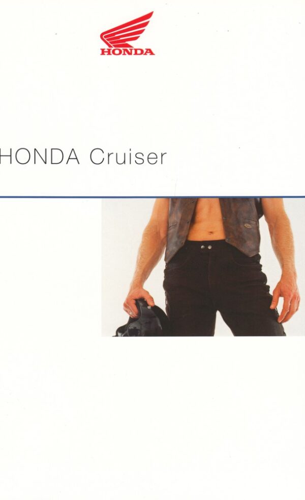 200102 Cruiser HONDA, Cruiser + Prospekt brochure + 20 Seiten, aus 2/2001