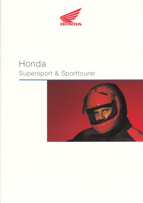 HONDA, Supersport & Sporttourer + Prospekt + 26 Seiten, aus 11/2001