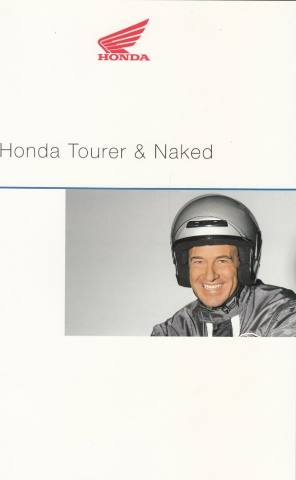 HONDA, Tourer & Naked + Prospekt brochure + 32 Seiten, aus 1/2002