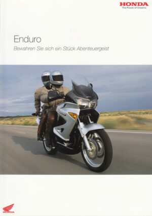 HONDA, Enduro + Prospekt brochure + 12 Seiten, aus 2/2003