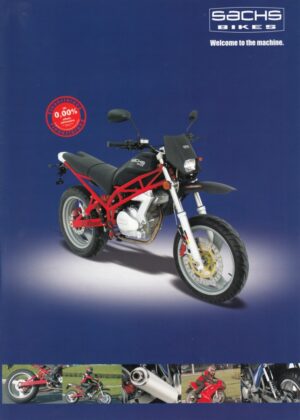 200407 SACHS + alle Modelle 2004 + Prospekt brochure + 6 Seiten