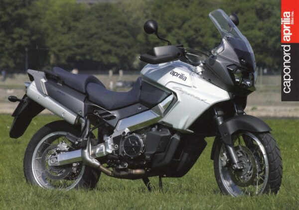 2005 vielleicht APRILIA ETV 1000 Caponord ABS + Prospekt flyer + 1 Blatt / 2 Seiten + 2005 ?