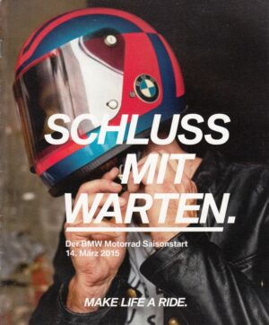 BMW + Motorrad Saisonstart 2015 +  Prospekt brochure + 20 Seiten