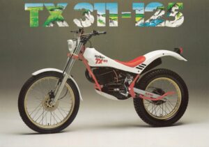 APRILIA TX 311 / 125 + Prospekt brochure + 4 Seiten