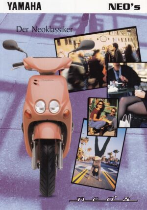 50 2 1997 vielleicht YAMAHA NEO's + Prospekt brochure + 4 Seiten + aus 1997