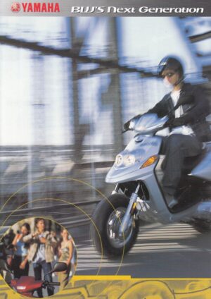 YAMAHA BW'S + Prospekt brochure + 4 Seiten + aus 2002?