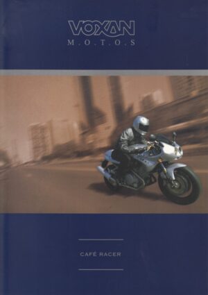 VOXAN Café Racer 1000 + Prospekt brochure + 6 Seiten