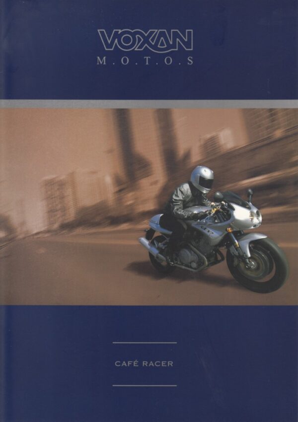 VOXAN Café Racer 1000 + Prospekt brochure + 6 Seiten