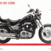 SUZUKI GV 700 / 1200 + Prospekt flyer + 1 Blatt / 2 Seiten