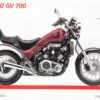 SUZUKI GV 700 / 1200 + Prospekt flyer + 1 Blatt / 2 Seiten