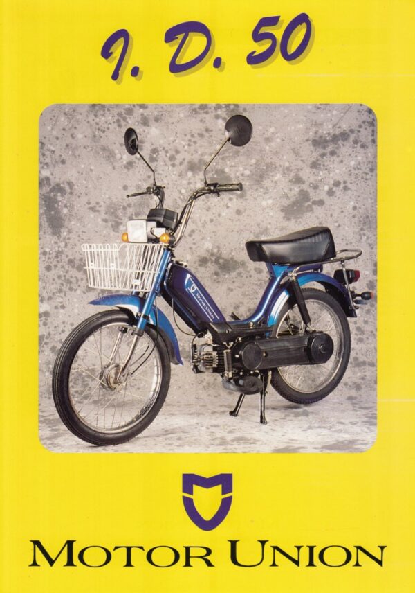 MOTOR UNION I. D. 50 + Prospekt flyer + 1 Blatt / 2 Seiten