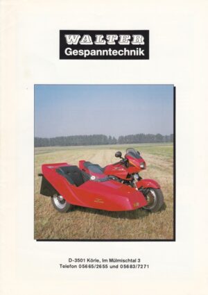 WALTER Gespanntechnik + Prospekt brochure + 4 Seiten
