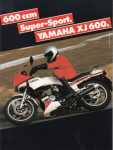 Titelseite: YAMAHA XJ 600 + Test & Technik + Sonderdruck aus MOTORRAD / PS + 4 Seiten