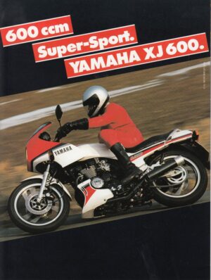 YAMAHA XJ 600 + Test & Technik + Sonderdruck aus MOTORRAD / PS + 4 Seiten