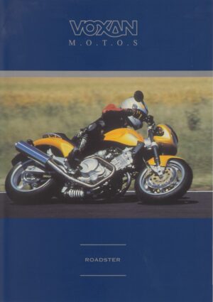 VOXAN Roadster V 1000 + Prospekt brochure + 4 Seiten