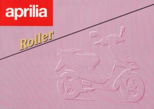 Roller 1995 vielleicht APRILIA + Roller 1995 ? + Falt-Prospekt brochure + 8 Seiten