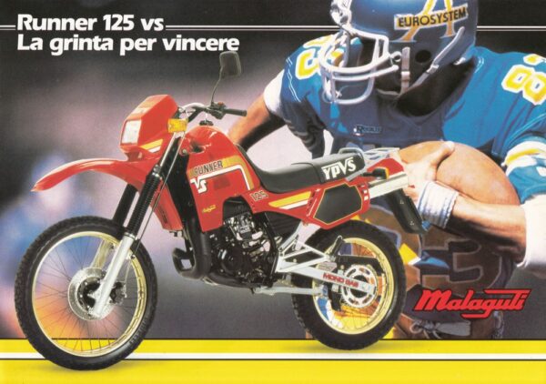 MALAGUTI Runner 125 VS + Prospekt brochure + 4 Seiten
