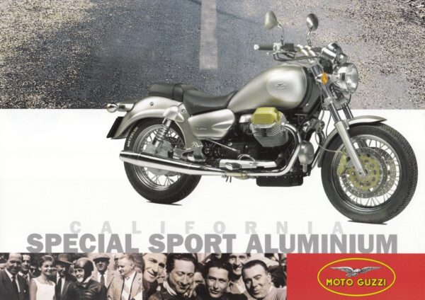 MOTO GUZZI California Special Sport Aluminium + Prospekt flyer + 1 Blatt